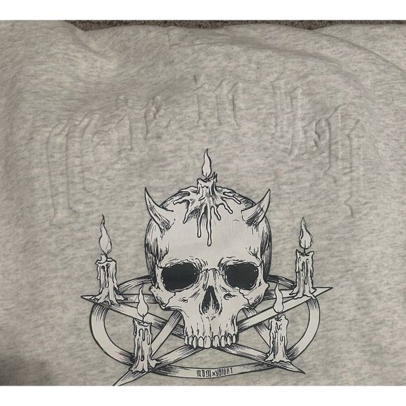 MBM X‎ Voight Valentina Voight Made In Hell Hoodie Size Small - Picture 6 of 10